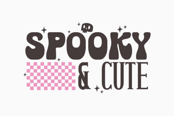Halloween Spooky and Cute Retro Svg