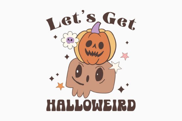 Let's Get Halloweird Halloween Retro