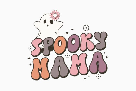 Spooky Mama Halloween Retro