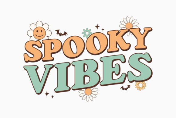 Spooky Vibes Halloween Retro